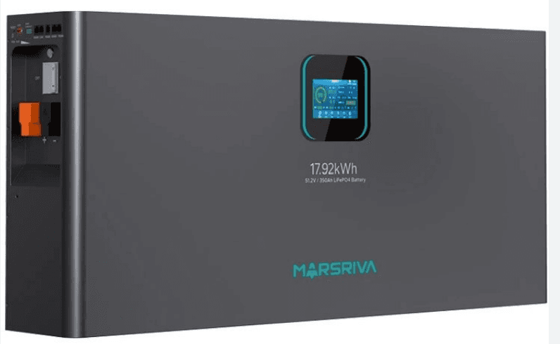 باتری لیتیومی مارسریوا مدل MR-LFP48-350-FSD ظرفیت 17.92 کیلووات