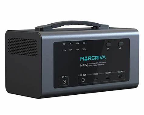 پاور استیشن قابل حمل Marsriva مدل MP3 | توان خروجی 300 وات، ظرفیت 153.6Wh - 2