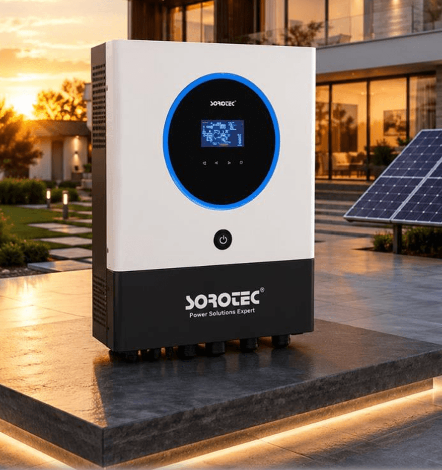 اینورتر هیبرید خورشیدی Sorotec ظرفیت 6 کیلووات
