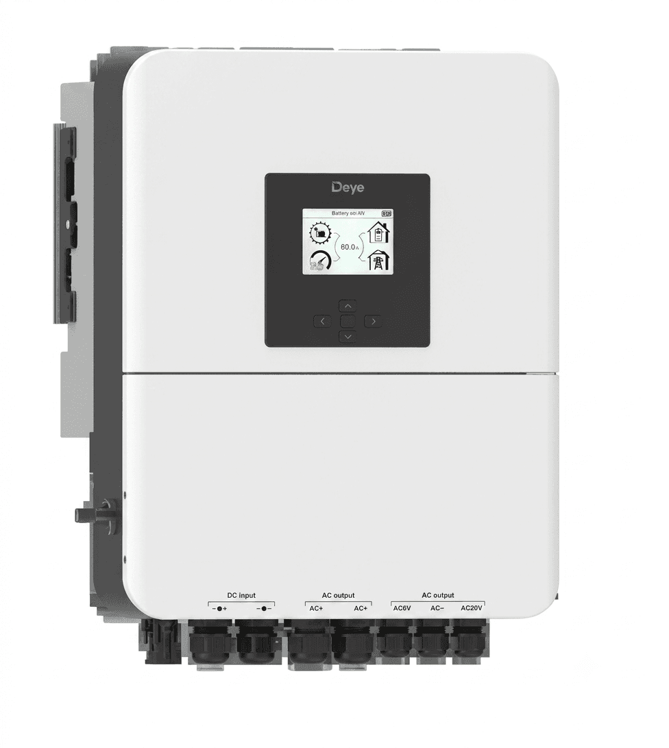 اینورتر خورشیدی Deye هیبرید 6 کیلووات تک فاز مدل SUN-6K-SG04LP1-EU