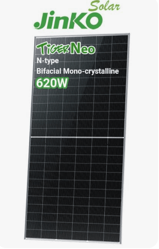 پنل خورشیدی 620 وات جینکو N-Type