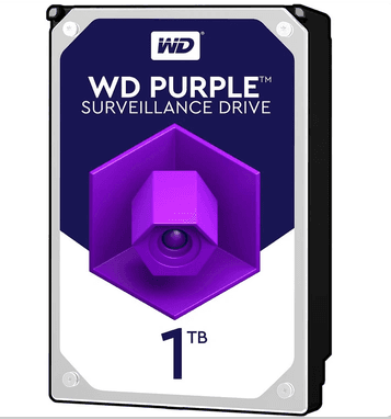 حافظه HDD اینترنال وسترن دیجیتال مدل بنفش — ظرفیت 1 ترابایت