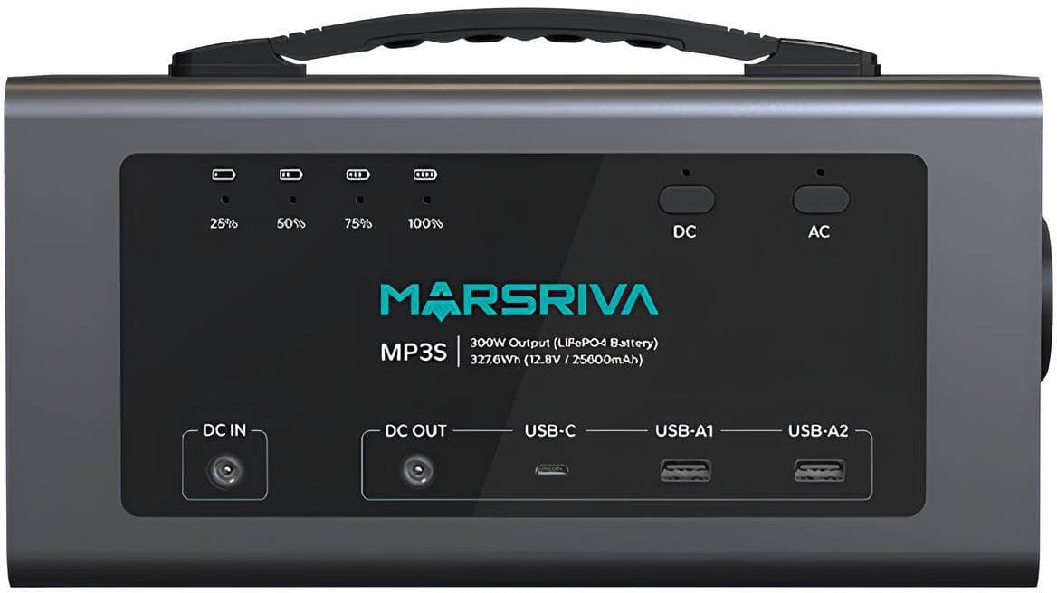 پاور استیشن قابل حمل Marsriva مدل MP3 | توان خروجی 300 وات، ظرفیت 153.6Wh