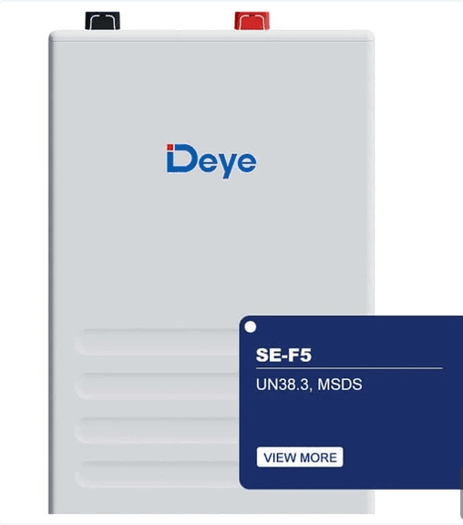 باتری لیتیومی 5 کیلووات ساعت DEYE مدل  SE-F5