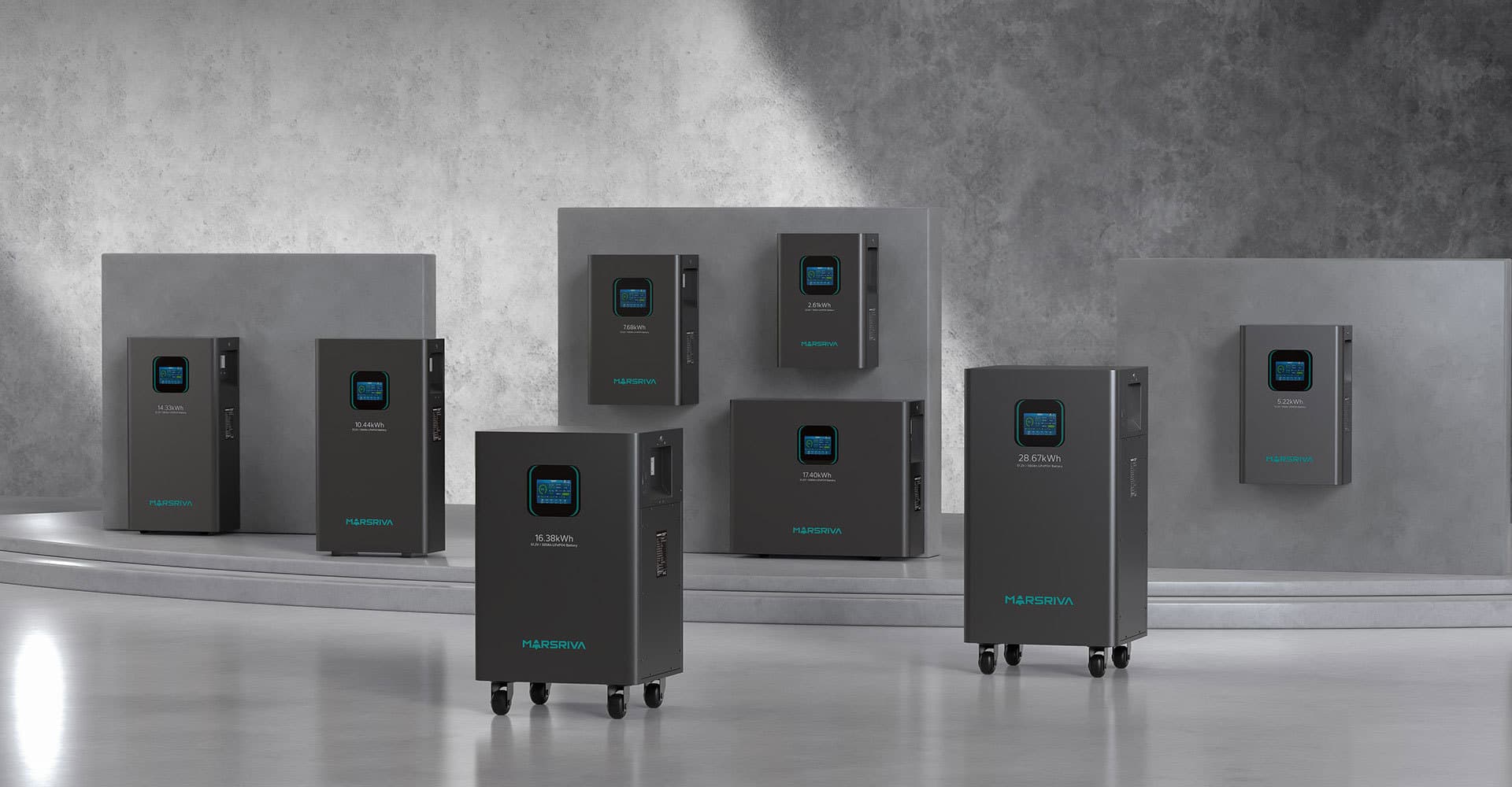 باتری لیتیومفسفاتآهن مارسریوا 5.22 کیلوواتساعت مدل MR-LFP48-100-WMD - 2