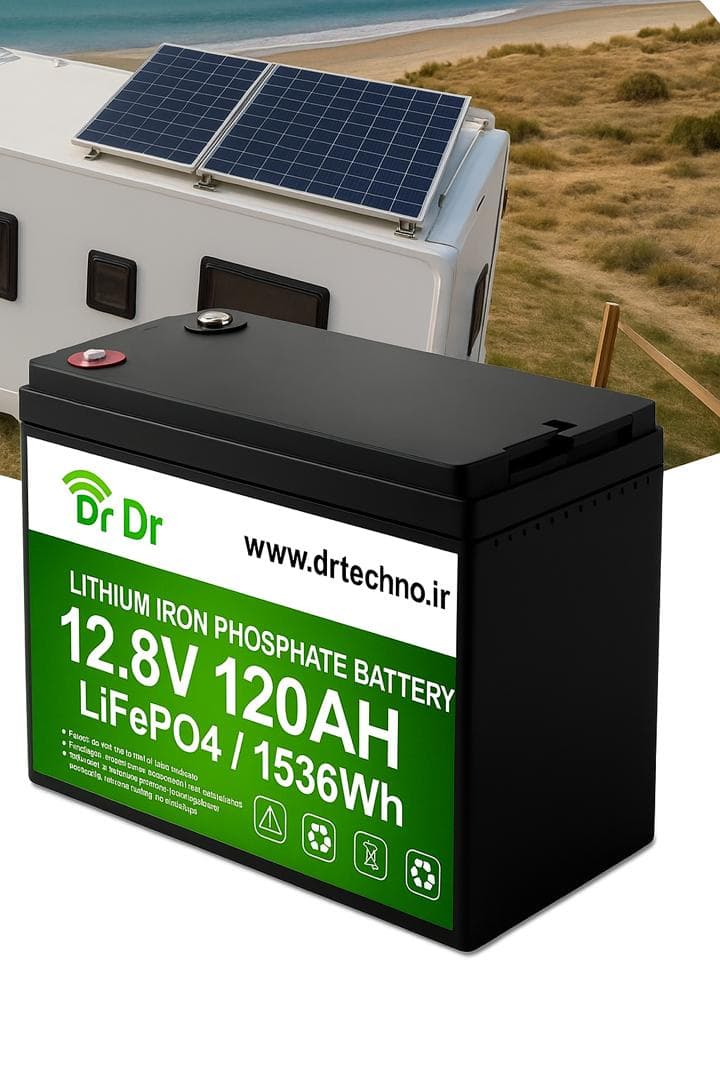باتری لیتیومی گوگرین GoGreen 120Ah -12.8V