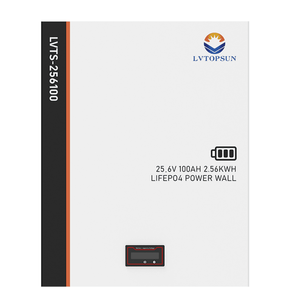 باتری لیتیومی 24 ولت 100 امپر برند ال وی تاپ سان مدل LVTS-256100 - 2