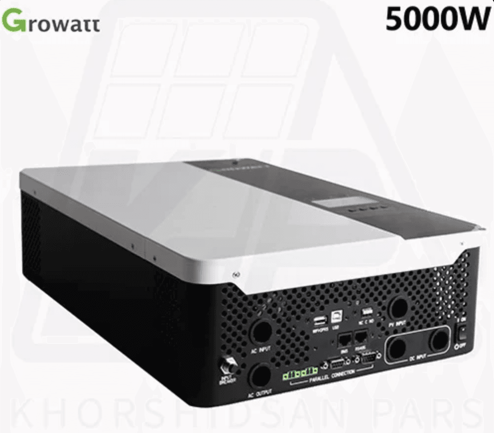 سانورتر تک فاز 5 کیلووات گرووات Growatt Inverter SPF5000ES - 2