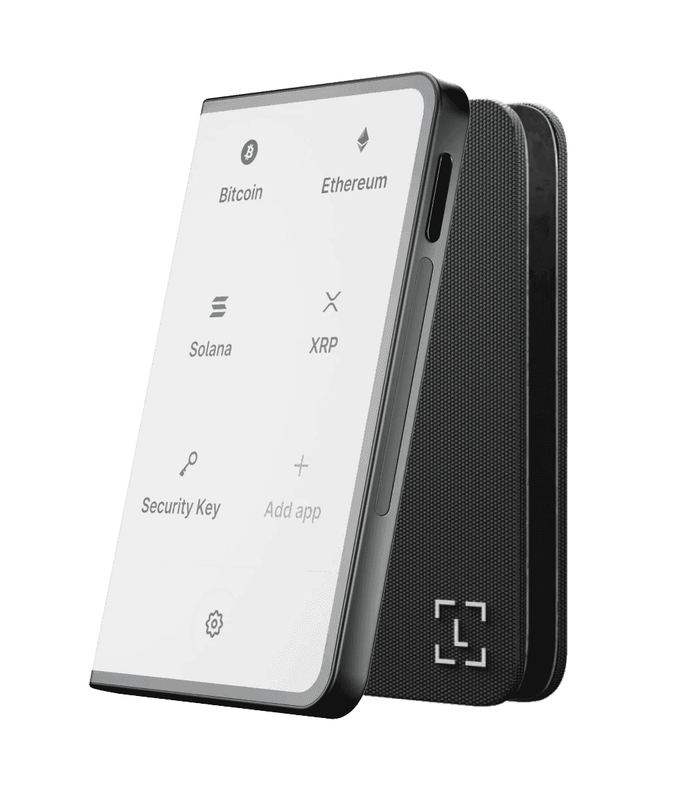 کیف پول سختافزاری لمسی با نمایشگر مدل Ledger Stax - 2