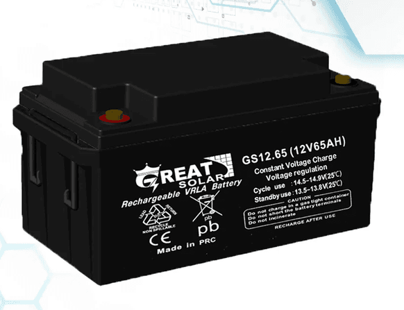 باتری 12 ولت 65 آمپر گریت سولار Great Solar - 2