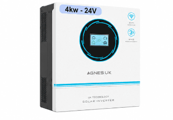 اینورتر هیبریدی 4 کیلووات 24 ولت AGNES UK - 3