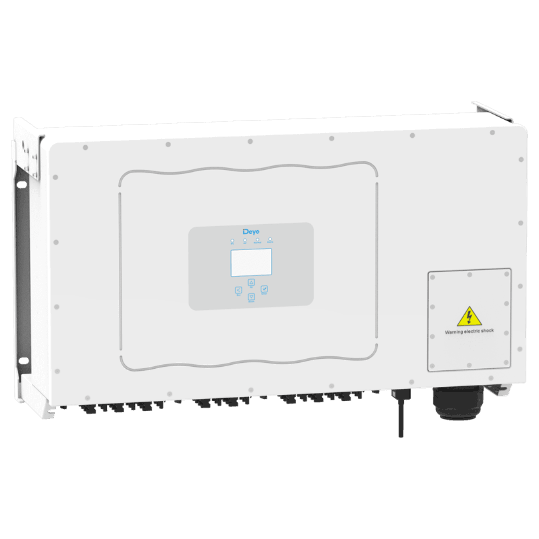 اینورتر خورشیدی آنگرید صنعتی 125 کیلووات Deye سهفاز با 8 MPPT و ولتاژ ورودی 1100V – سری SUN-125K