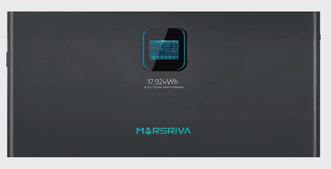 باتری لیتیومی Marsriva مدل ظرفیت 17.92 MR-LFP48-350-WMD