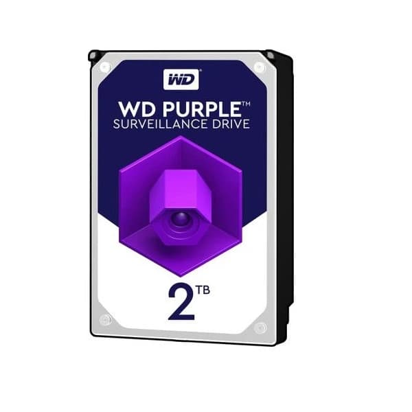 حافظه HDD اینترنال وسترن دیجیتال مدل بنفش استوک — ظرفیت 2 ترابایت