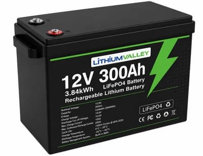 باتری لیتیوم ولی 12.8V 300AH ظرفیت 3.84 کیلووات